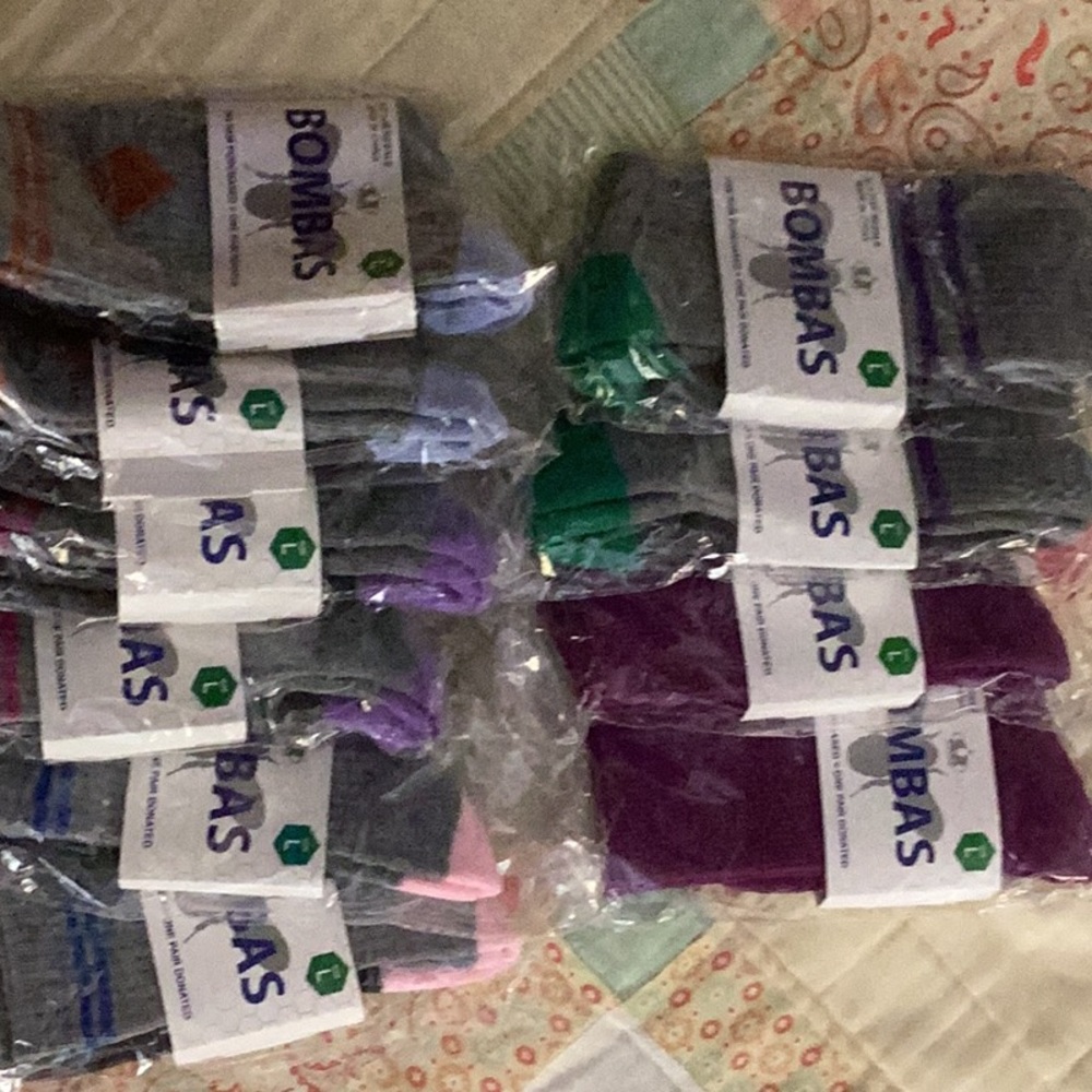 10 pairs Women’s BOMBA socks NWT